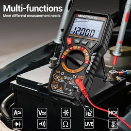 ANENG Multimeter,TRMS 20000 Counts Magnetic Digital Tester with High Resolution Auto Ranging MAX/MIN Voltmeter Measures AC/DC Voltage,Current,Resistance,Capacitance, NCV,Data Hold Amp for Automotive