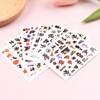 ハロウィンネイルステッカー ホラーゴースト スカル ネイルデコレーション フェスティバル ネイルアクセサリーアクリル爪用 ネイルシール 30枚 ネイルアート DIY