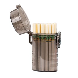 Funda impermeable para cigarrillos, funda para juntas a prueba de olores, recipiente hermético impermeable, funda para cigarrillos para caja multiusos de 100 mm tamaño King para exteriores