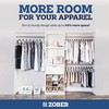 Zober Velvet Hangers - Black for Coats, Pants & Dress