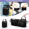 Prokva Double Stroller Organizer Compabitle with BOB Duallie and City