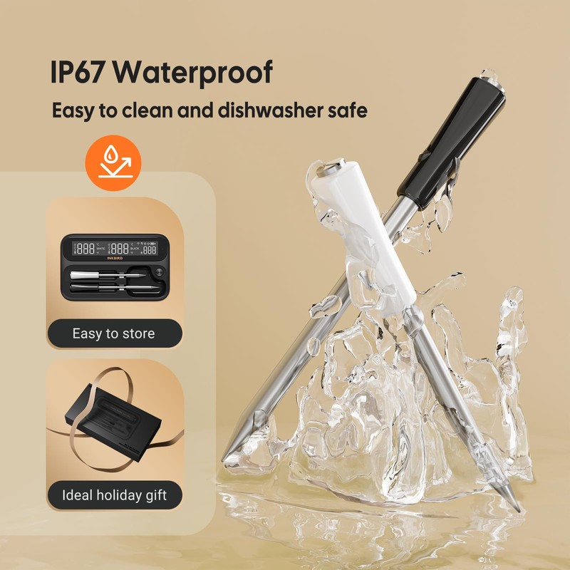5GHz & 2.4GHz WiFi Wireless Meat Thermometer, Inkbird WiFi &