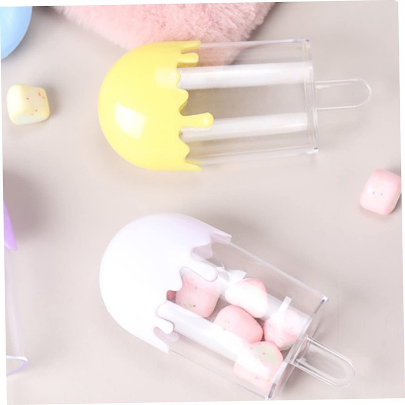 Operitacx 12pcs Ice Cream Box Ice Cream Party Favors Cartoon