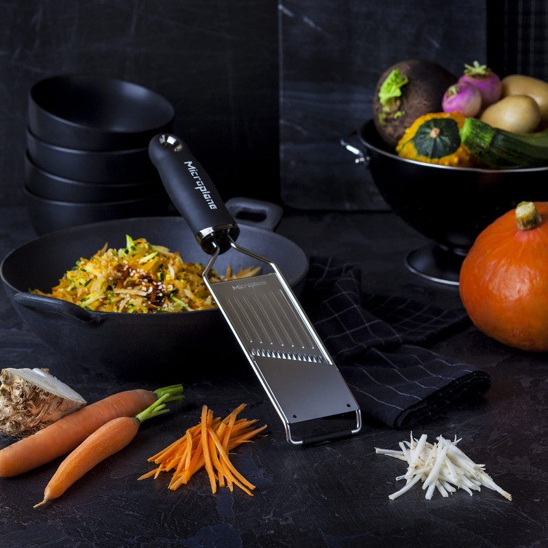 Microplane Julienne Food Slicer for Potato, Apple, Carrot, Zucchini and