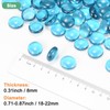 M METERXITY High Luster Round Fire Glass Beads, Glass Gems,