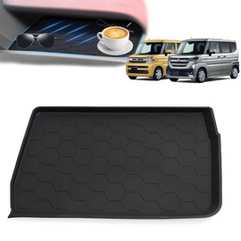 KASELIN Suzuki New Spacia Spacia Custom MK54S MK94S Pocket Mat November 2023 Present Open Seat Tray Mat Open Passenger Seat Non-Slip Rubber Mat Accessory Car Interior Tray Mat Interior Parts Suzuki