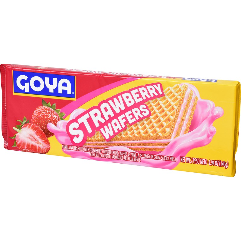 Goya Foods Strawberry Wafer, 4.94 Ounce (Pack of 24)
