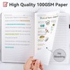 Umriox Notebook A5 Lined Journal,Hardcover Journal with 365 Pages 100gsm