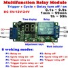 DC 5V 12V 24V Digital LED Display Infinite Cycle Delay