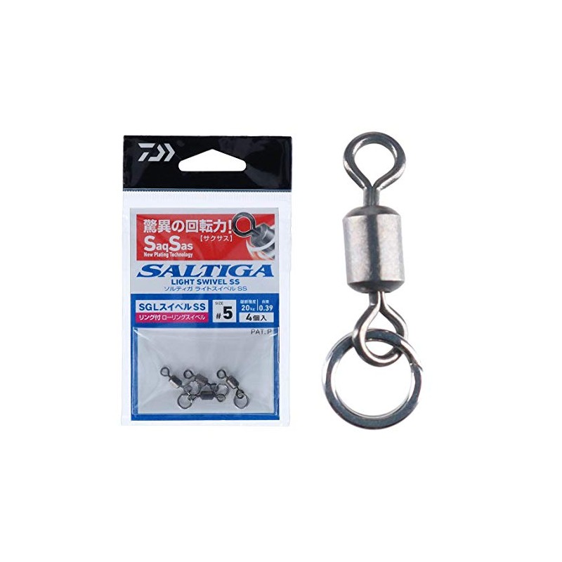 DAIWA Soltiga Light Swivel SS Ring 5