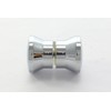 Di Vapor (R Solid Metal Shower Door Knob Chrome Handle