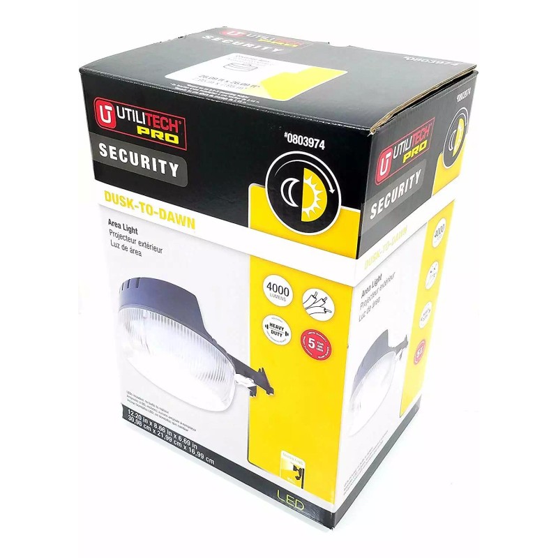 Utilitech Pro FREE SHIP!!! Utilitech Pro Dusk-to-Dawn Outdoor Security Light