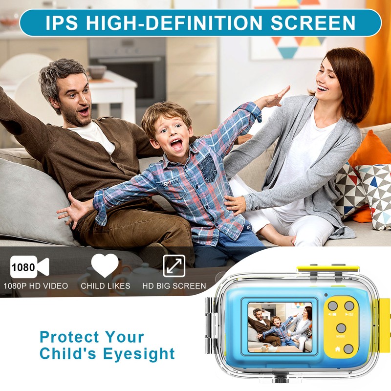 Kids Digital Camera Children Mini Action Camcorder Maximum 5MP 2.0