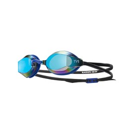 TYR Peformance Goggle, Blue Rainbow/Black