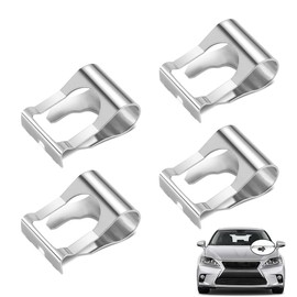 MOLZINY Pack of 4 repair clamp, windscreen wiper linkage clip, universal windscreen wiper linkage, repair clip kit, car windscreen wiper rods, arms repair clips