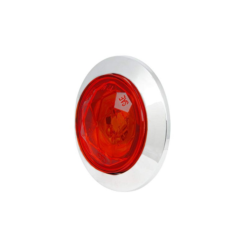 GG Grand General 75322 Red/Red Light (1-1/4" Diamond 1LED Dual
