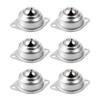 Skelang 6 Pcs 1” Rolling Ball Transfers, Universal Transfer Bearings