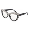 FUPRECIOUS Gafas De Lectura De Ojo De Gato Bling Rhinestone