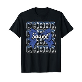 Blue Cheer Squad Funny Sport Cheerleader Cheerleading Team T-Shirt