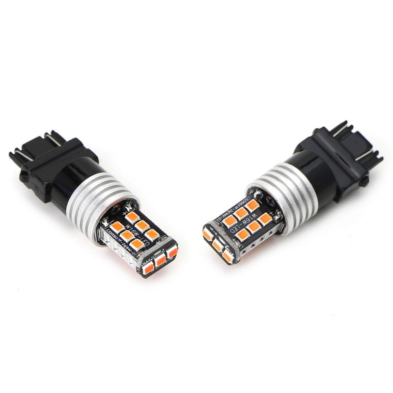 iJDMTOY Strobe/Flashing Featured Red 15-SMD 3157 3057 3357 3457 Replacement