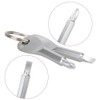 8 pcs Pocket Screwdriver Keys Stainless Keychain Screwdriver Set Mini