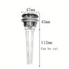 Toilet Push Button Flush Replacement, Dual Toilet Flush Button, Round