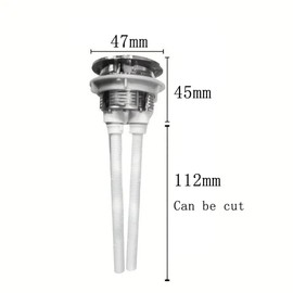Toilet Push Button Flush Replacement, Dual Toilet Flush Button, Round Head Toilet Flush Button, Toilet Flusher Replacement for Bathroom Toilet, Water Tank Repair