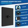 Hibbent Thickness Metal Rain Shower Head, 10 Inch High Pressure