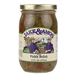 Jake & Amos Sweet Pickle Relish 16 oz. (3 Jars)