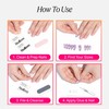 Nailboo Press On Nails, Salon-Quality Reusable Fake Nails for Fast