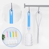 50pcs Bottle Sponge Brush Long Handle Cup Cleaning Sponge Brush