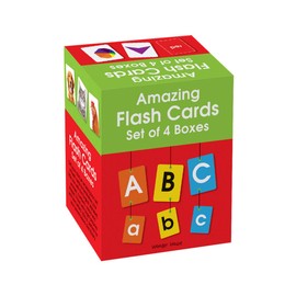 Amazing Flash Cards (Set Of 4 Boxes): Alphabet, Number, Animals, Colors And Shapes