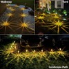 DenicMic Solar Lights Outdoor 10 Pack Waterproof Christmas Lights Outdoor