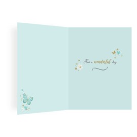 Piccadilly Greetings Modern Female Birthday Card - 8 x 6 inches