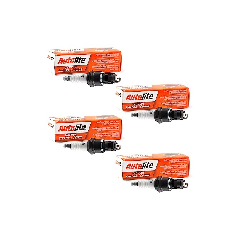 Autolite 3924 Spark Plug Copper Core (4 Pack)