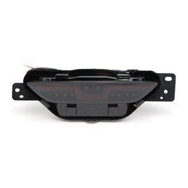 Dreamseek Rear LED Fog Brake Light for TOYOTA C-HR CHR 2016 2017 2018 2019 2020 2021 Tail Bumper Reflector Reverse Stop Signal Lamp Replacement (Smoke Lens)