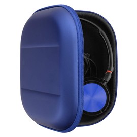GEEKRIA Headphones Case for Sony MDR-ZX100, ZX300, ZX310, ZX400, XB200, ZX102DPV Headphone Carrying Case/Bag (Blue)