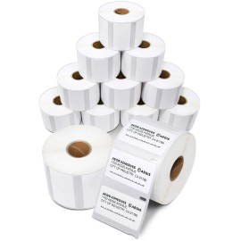 Aegis Adhesives - Compatible Direct Thermal Labels Replacement for DYMO 30334...