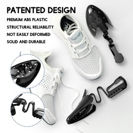 JJDPARTS Shoe Tree, Shoe Trees for Men,Shoe Stretcher, Adjustable Shoe Trees for Men (Black(1 Pairs for Men's Size 5.5-11, Women's Size 6.5-12))