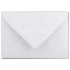 DIN C5 Envelopes Brilliant White 220 x 154 mm 120 g/m² Nassklebung Your Glüxx Agent Post in Envelopes Without Window Christmas Card Invitations