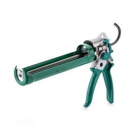 Bates- Caulking Gun with Adjustable Thrust Ratio, 12:1 & 25:1 Thrust Ratio, Dark Teal, Caulking Gun Tool