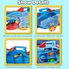 Frontoytall Shark Ocean Animal Toys Set with 18 Piece Sea