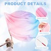 Jetec 2 Pcs 74"x55" Worship Flags for Dance Church Praise