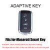 HIBEYO for Maserati Grecale 2023 Leather Key Fob Cover Accessories