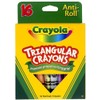 Triangular Anti-roll Crayons