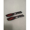 505HP Matte Black C6 Z06 505 HP Emblem Fender Badge