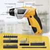 MYMULIKE Electric Screwdriver Cordless Set, 3.6V Power Screwdriver Rechargeable with