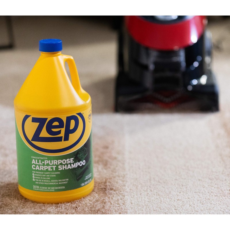 Zep All-Purpose Carpet Shampoo Concentrate Cleaner - 1 Gallon -