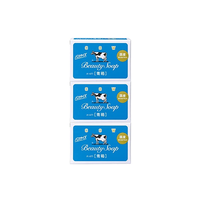 Cow Brand Blue Box Bath Size 3 Pack x 2