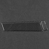 2pcs Carbon Fiber Driver Dashboard Panel Trim Cover Fit for